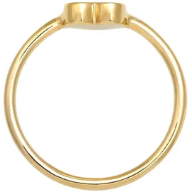 Elli Ring 925 Silber Herz Liebe Valentinstag Zeitlos Gr.: 54