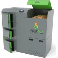 Hackschnitzelheizung Altereco 22 und 40 kW - kompakt mit Bunker - Pellets und Hackgut (Leistung (kW): 40 kW)