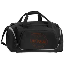 multifanshop St. Pauli Sporttasche 2023 Braun/Schwarz Unisex one size