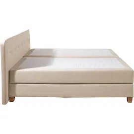 Home Affaire »Fargo«, in Überlänge 220 cm, mit Topper, 3 Ausführungen, 4, Breiten beige