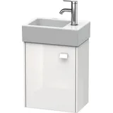 Duravit Waschtischunterschrank wandhängend „Brioso“ 36,4 × 44,2 × 23,9 cm, in Weiß Hochglanz