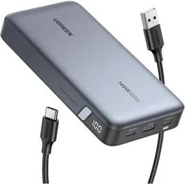 UGREEN Powerbank 25000 mAh 145W Two-way Fast Charging - Grau