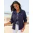 Casual Looks Blusenblazer Blau 36