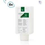 Blanc HYGIENIC Lotion Cremeseife SET, Qualitäts- Handreinigungsseife, Flüssigseife dermatologisch getestet, 6x Vakuumflasche 2.000ml je SET