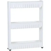 Intirilife Gewürzregal 54 x 12 x 71 cm Weiß