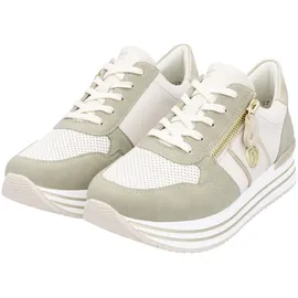 REMONTE Damen, D1327 Sneaker Low, weiß 80, 38 EU