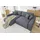s-style möbel Emma Ecksofa mit Schlaffunktion und Bettkasten in Cord-Stoff schöner Sitzkomfort