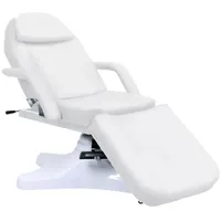 vidaXL Massagetisch Weiß 180x62x(86,5-118) cm