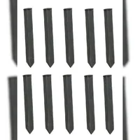 green split Kunststoffanker 25cm x 3cm Bodenanker 50er Set