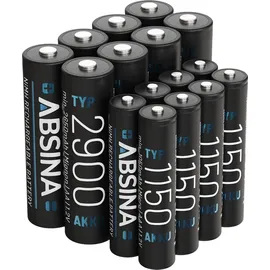 Absina AA 2900 mAh 8 St.