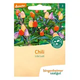 Bingenheimer Saatgut Chili Lila Luzi demeter