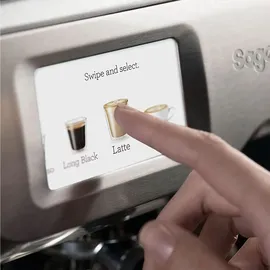 Sage The Barista Touch gebürstetes edelstahlgrau