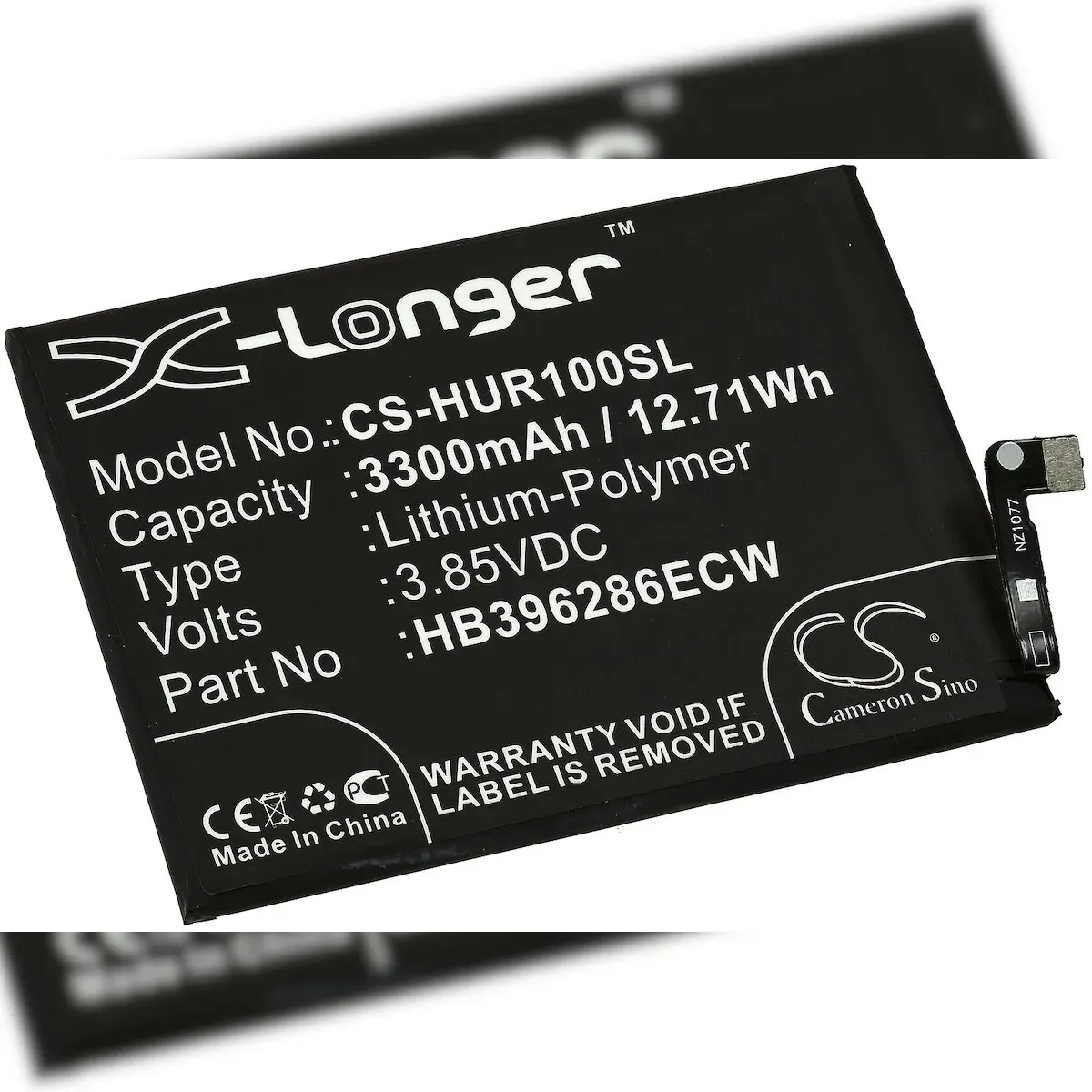 Powery Akku für Handy, Smartphone Huawei POT-LX1, POT-LX1AF