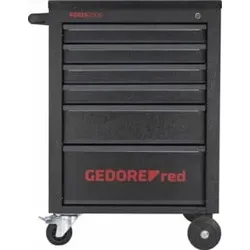 Gedore Red Werkzeugsatz im Werkstattwagen MECHANIC R21560005 129-teilig