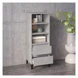 vidaXL Highboard 40 x 110 x 36 cm Grau