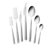 KARACA Sedir Elegance Besteckset für 12 Personen, 84 Teilig - Hochwertiges 18/10 rostfreies Edelstahlbesteck