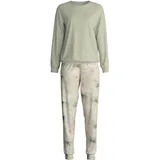 CALIDA Spring Flower Dreams Pyjama Grün 44-46