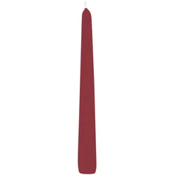 Wiedemann Kerzen Spitzkerzen Bordeaux 250 x Ø 25 mm, 8 Stück