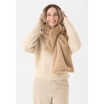 Codello Ohrenschützer Earmuffs aus weichem Teddy-Plüsch Farbe beige
