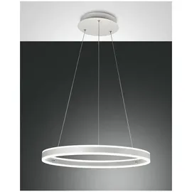 Fabas Luce Palau 1-flg. Ø60 cm Metall weiß