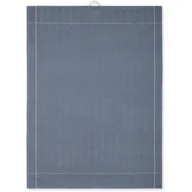 Ross Geschirrtuch ROSS "Geschirrtücher 2er-Set 927 2x HL + Banderole", blau (denim, natur), B:18cm H:3cm L:27cm T:3cm, 50% Baumwolle, 50% Leinen, Geschirrtücher, Geschirrtuch, Zwirn- Halbleinen