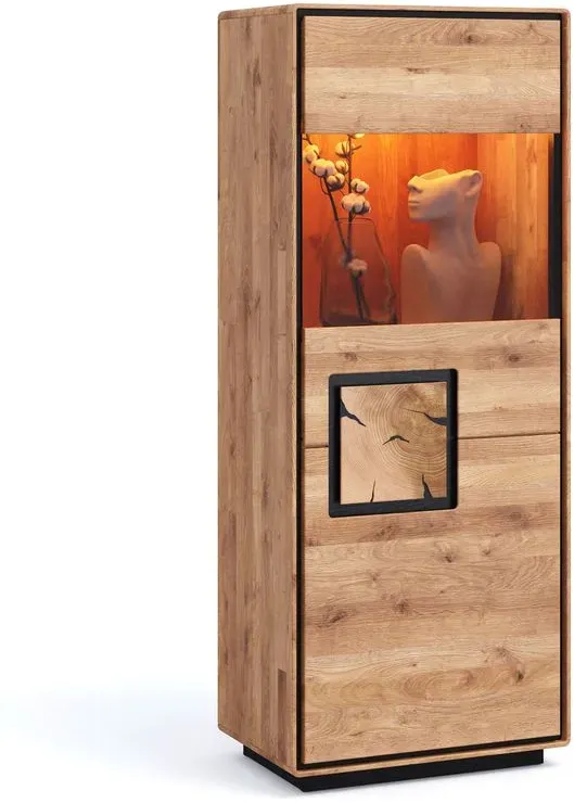 G+K Highboard Toronto Holz Wildeiche geölt