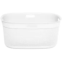 Ondis24 Wäschekorb Tragekorb Wäschesammler Transportkorb Moda Mosaik 45 L