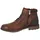 Tom Tailor Winterboots TOM TAILOR, Herren, Gr. 40, braun (cognac), Lederimitat, Textil, Schuhe Winterboots, mit Logoschriftzügen, Weite G