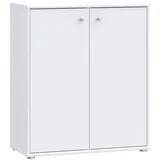 Forte Kommode Tempra 73,7 x 85,5 x 34,8 cm Weiß
