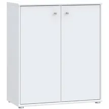 Forte Kommode Tempra 73,7 x 85,5 x 34,8 cm Weiß