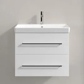 Villeroy & Boch Waschtischunterschrank 2 Auszüge 63 x 51,4 x 48 cm Weiß