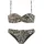 Bruno Banani Bügel-Bandeau-Bikini Damen Braun 40