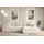 altdecor Ecksofa Cord 2-Sitzer Beige
