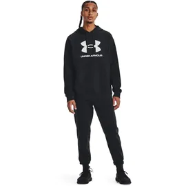 Under Armour Rival Fleece Logo Hoodie Herren 001 black/white XS