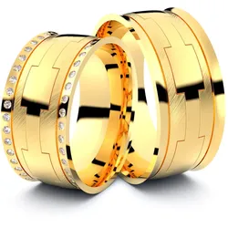 Trauringe Leinfelden 585er Gelbgold - 9489