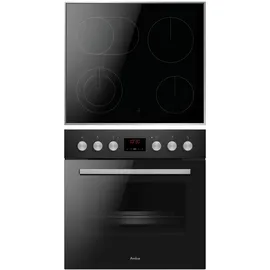 Amica ACHE 9336 SM + Elektro-Herd-Set