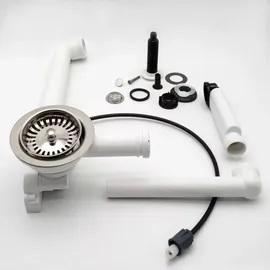 Villeroy & Boch Ersatz-Ablaufgarnitur Silber