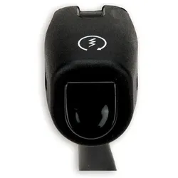 Startknopf universal Domino 2-polig Schwarz