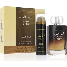 Lattafa Ameer Al Oudh EDP 100 ml + Deo Spray 50 ml Geschenkset