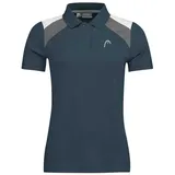Head Racket Club 22 Kurzarm-poloshirt - Navy - M