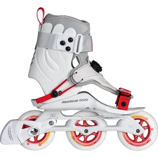 Powerslide Doop Urban 100 Inline-skates - White / Grey / Red - EU 36-43