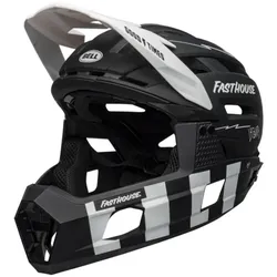 Bell Helm Super Air R Spherical matte black/white fasthouse L