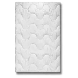 John Cotton Julia, weiß, Textil, 135x200 cm, Oeko-Tex® Standard 100% pflegeleicht, atmungsaktiv, sehr leicht, hygienisch, Schlaftextilien, Bettdecken 4 Jahreszeiten Bettdecken,