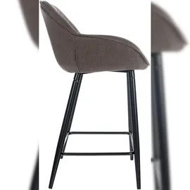 CLP 2er Set Barhocker Gibson Tresenstuhl Mit Fußstütze - 2 x Tresenhocker Gepolstert