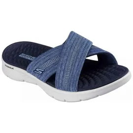 SKECHERS Go Walk Flex Sandale ImpressedGO WALK FLEX SANDAL IMPRESSED, Marineblau, Textil, 40 EU