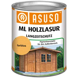 asuso gmbh Holzlasur Langzeitschutz Goldbraun 2,5 l