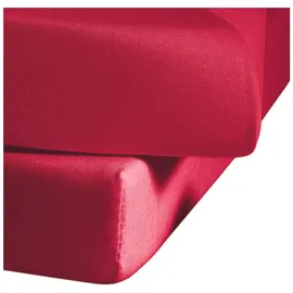 FLEURESSE Jenny C 001115 Single-Jersey 90 x 190 - 100 x 200 cm kirsch