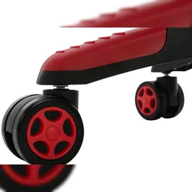 CLP Clovis Kunstleder Schwarz/Rot