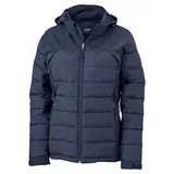 James & Nicholson James - Nicholson Ladies Hybrid Thermojacke, navy,