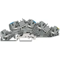 WAGO GmbH& Co. KG Installations-Etagenklemme N/L/PE 4/6qmm grau 2005-7646